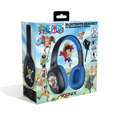 Casque audio supra-auriculaire sans fil  - Konix - One Piece- Bluetooth 5.3 pour smartphones et tablettes - Autonomie 30 h