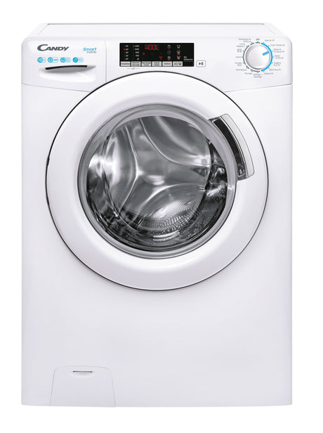 Lave-linge hublot CANDY CS1410TXME/FR - 10 kg - Induction - 1400 trs/min - Classe A - Programme rapide - Blanc