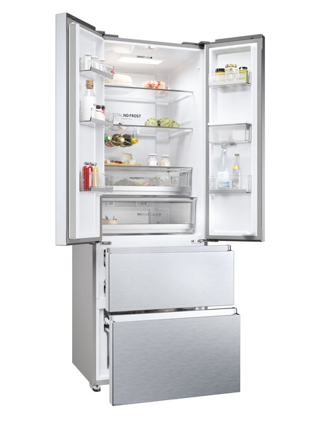 Réfrigérateur Multi-Portes - HAIER - HFR5720EWMG - Classe E - 477 L (337+140) - 37 dB - Silver