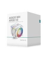 Ventilateur pour processeur DeepCool AG620 V2 RGB (Blanc)