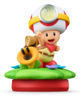 Figurine Amiibo - Capitaine Toad & Fleur Cancan • Collection Super Mario