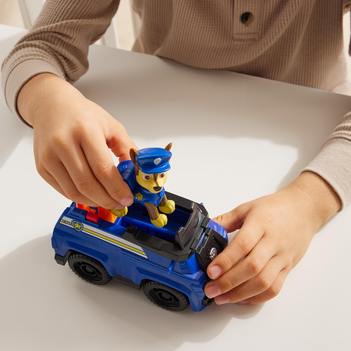 SPIN MASTERVEHICULE + FIGURINE CHASE La Pat' Patrouille