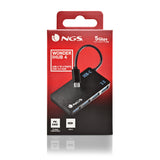 Hub USB-C 3.0 NGS Wonder iHub4 - 4 ports (Noir)