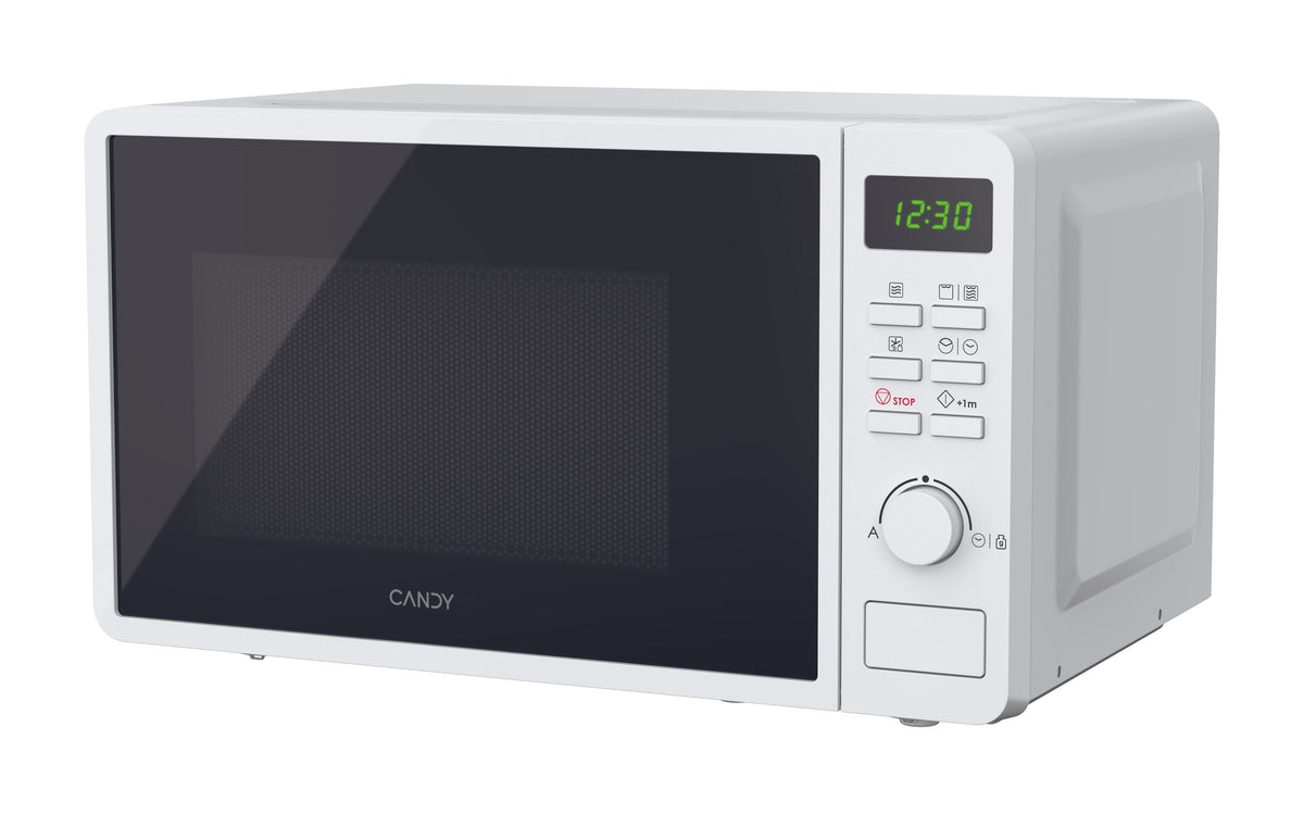 Micro-ondes Gril - CANDY CMGA20SDLWLI  Idea - 20L - MO : 700W - Gril : 800W - UI digitale - 5 niveaux de puissance - Blanc