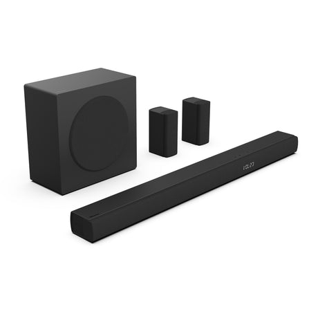 Barre de son - HISENSE - AX5100Q - 5.1.2 Canaux - Dolby Atmos & DTS:X - 340W - Caisson et enceintes arriere sans fil