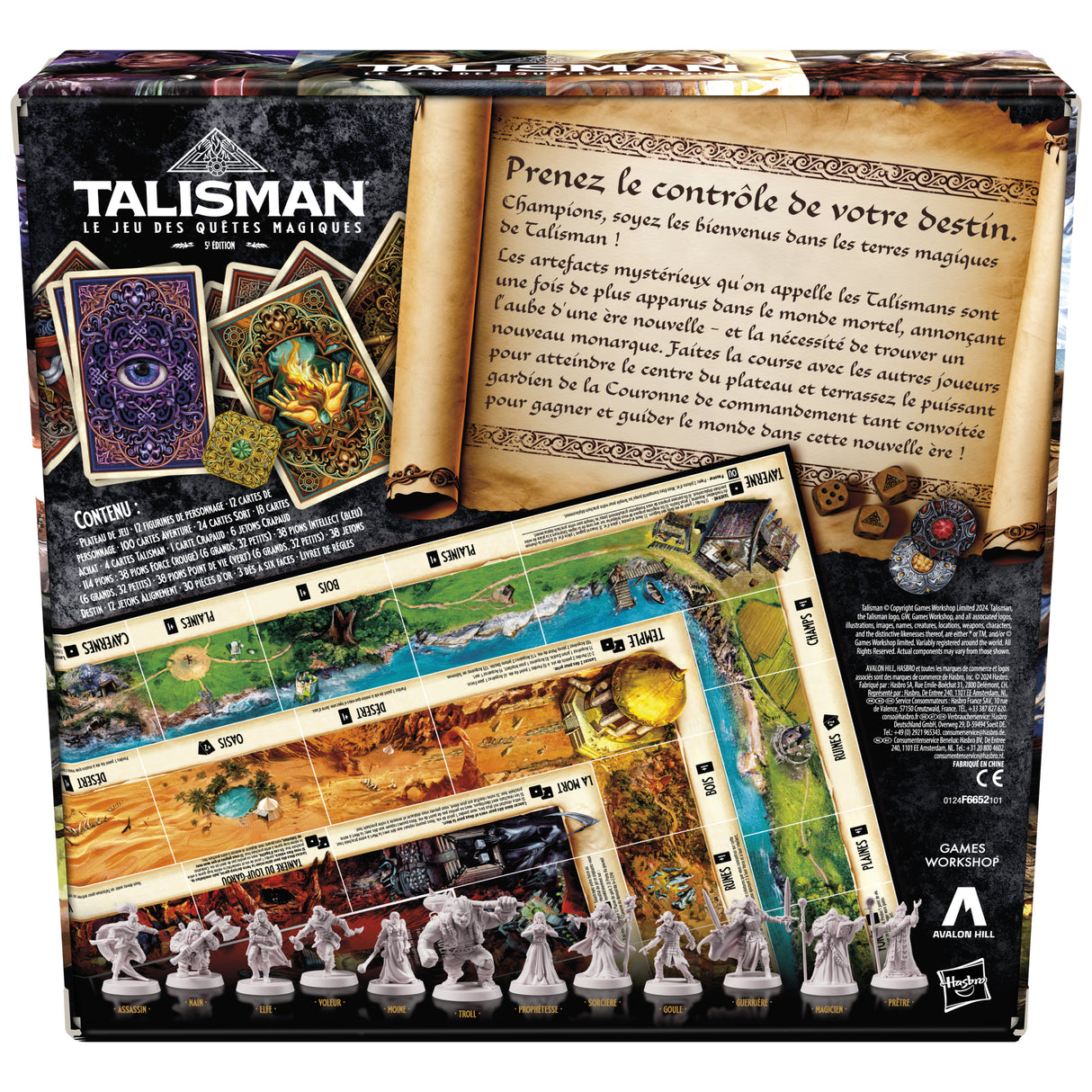 Talisman Le jeu des quetes magiques, 5e édition, Jeux de société de rôle, a partir de 14 ans