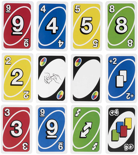 Mattel Games - Uno Deluxe - Jeu de Cartes Famille - 7 ans et + K0888