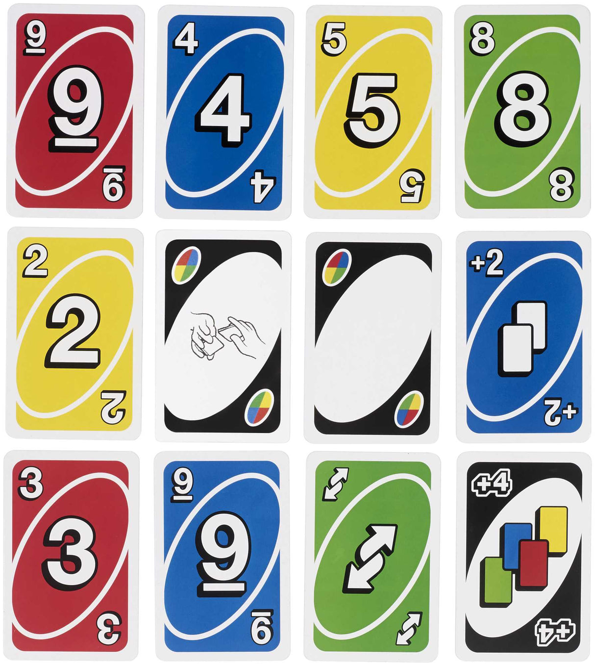 Mattel Games - Uno Deluxe - Jeu de Cartes Famille - 7 ans et + K0888