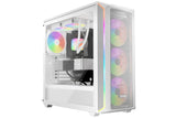 Lot de 3 Ventilateurs de boitier be quiet! Light Wings LX RGB - 12cm (Blanc)