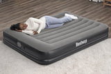 Matelas gonflable - BESTWAY - 671BU - Tritech Queen - 2 places, pompe USB intégrée, 2,03 m x 1,52 m x 36 cm