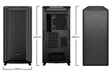 Boitier Moyen Tour ATX be quiet! Dark Base 701 RGB avec panneau vitré (Noir)