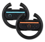 Paire de volants de course - Manettes Joy-Con Nintendo Switch 2 - Konix - Plastique - Noir