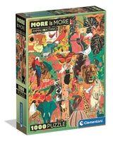 CLEMENTONI - Compact 1000 pieces - More is more - Animals & Botanics