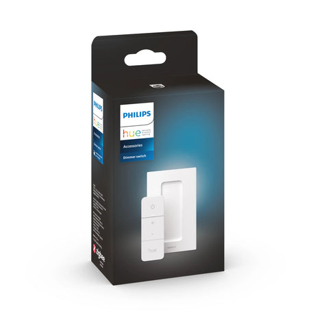 Accessoire pour lampe connectée Philips Hue Hue Dim Switch Télécommande nomade variateur de lumiere