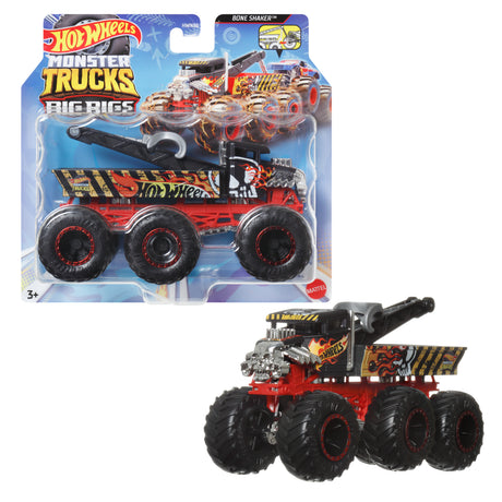 Voiture - Hot Wheels - Monster Trucks - Assortiment 1/64 - Multicolore - 6 roues