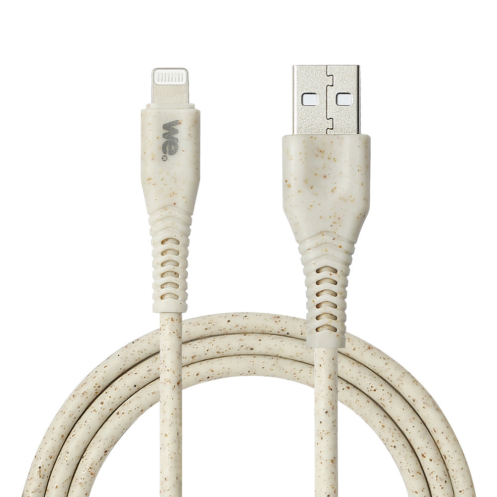 C ble Lightning/USB A biosourcé avec 30% de matières recyclées - 1m - Packaging