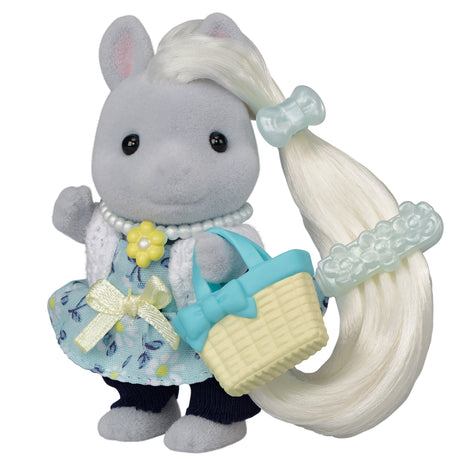 SYLVANIAN FAMILIES - Les amis poney et leurs kits de coiffure