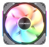 Lot de 3 Ventilateurs de boitier Cougar Apolar RGB - 12cm (Noir)