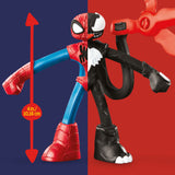 Play-Doh SpiderMan Attaque tranchante, coffret avec 2 figurines flexibles, 7 accessoires et pâte a modeler, des 4 ans, Marvel