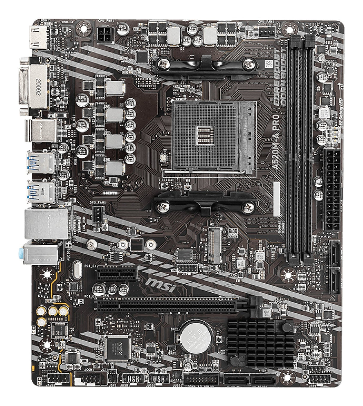 Carte Mére MSI A520M-A Pro (AM4) Micro ATX