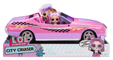 Véhicule City Cruiser L.O.L. Surprise - Inclus 1 poupée exclusive