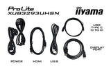 Ecran 32" Iiyama ProLite XUB3293UHSN-B5 4K Ultra HD (Noir)