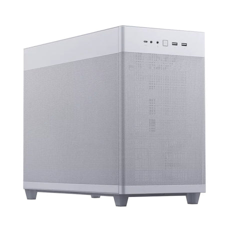 Boitier Mini Tour Micro ATX Asus Prime AP201 avec panneau vitré (Blanc)