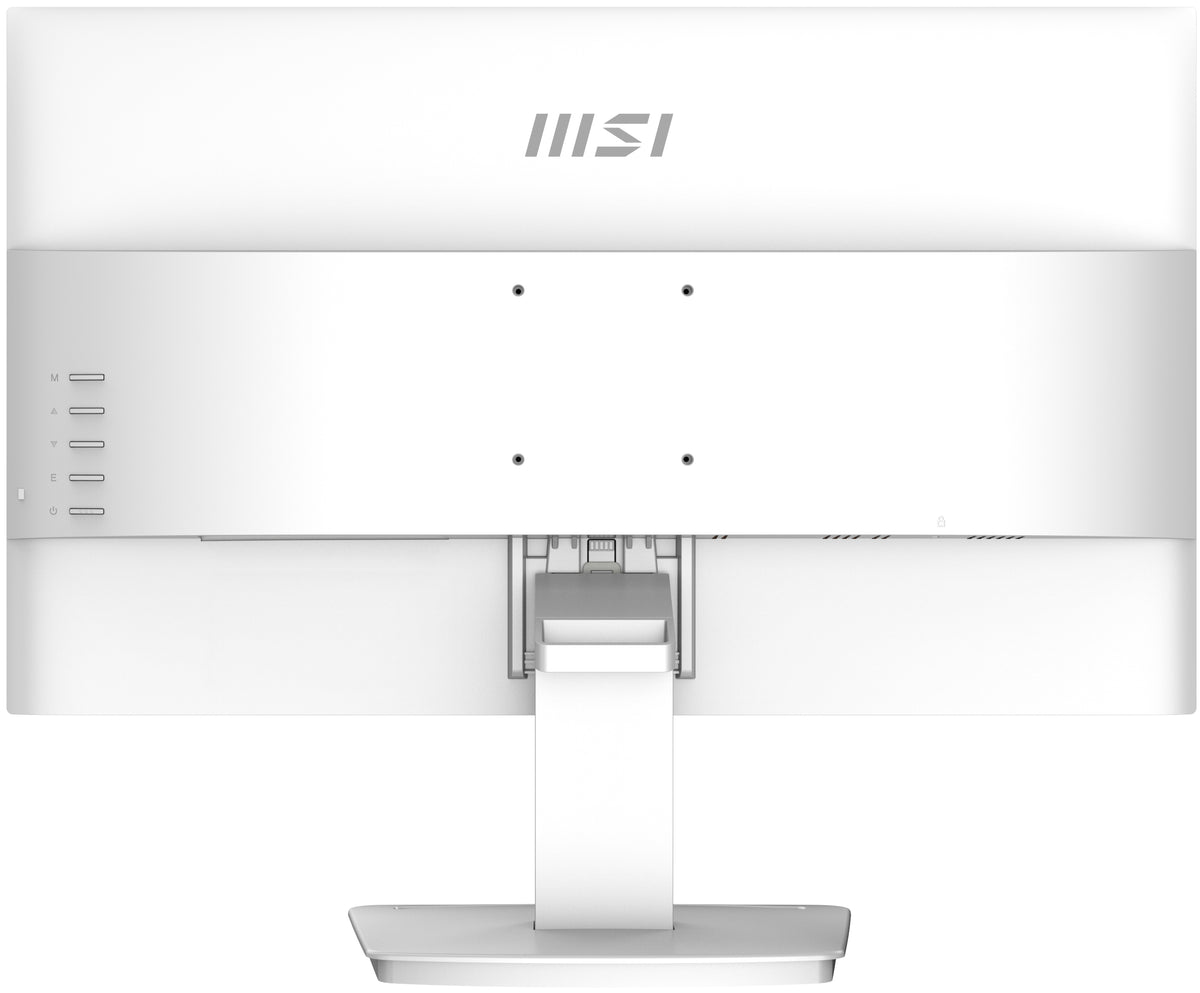 Ecran PC - MSI - 23,8'' - FHD - 100Hz - Dalle VA - 1ms - Blanc - PRO MP2412W
