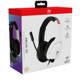 Casque gaming filaire - TURTLE BEACH - TBS-8003-05 - Airlite Fit - Sous licence officielle Nintendo pour Switch™ 2 - Noir & Blanc