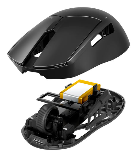 Souris - Sans fil - BE QUIET! - Dark Perk Ergo - Noir