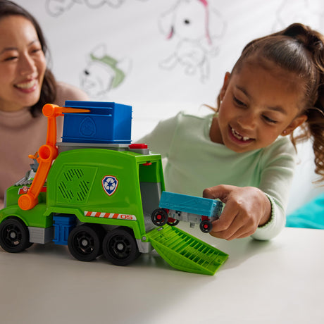 SPIN MASTER CAMION CRUSH 'N' ROLL ROCKY La Pat' Patrouille