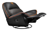 Sofa Cougar Overlord (Noir/Orange)