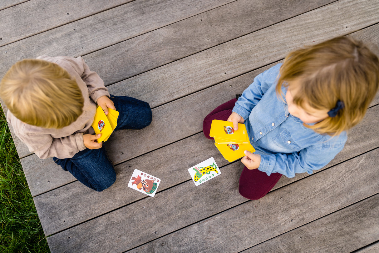 Jeu de Cartes - NATHAN - La Bataille des Animaux - Animaux rigolos - 3 ans et plus