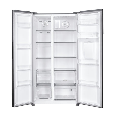 Réfrigérateur Américain - CANDY - CHSBSO-6174XWD - No Frost - Classe E - 529 L - 39 dB - Inox