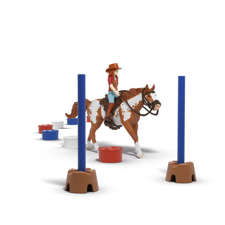 Figurine L'aventure western de Hannah, Schleich 42775 Horse Club, des 5 ans
