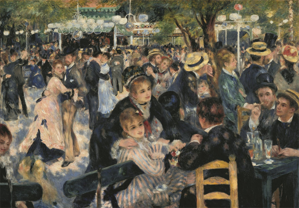 CLEMENTONI - Compact 1000 pieces - Renoir : Bal du Moulin