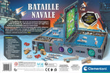 CLEMENTONI - Bataille Navale - Jetons magnétiques et navires en 3D - Jeu de logique - 2 personnes