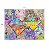 Nathan-POKEMON-Puzzle 2000 pieces - Les 16 types de Pokémon-4005556873142-A partir de 14 ans