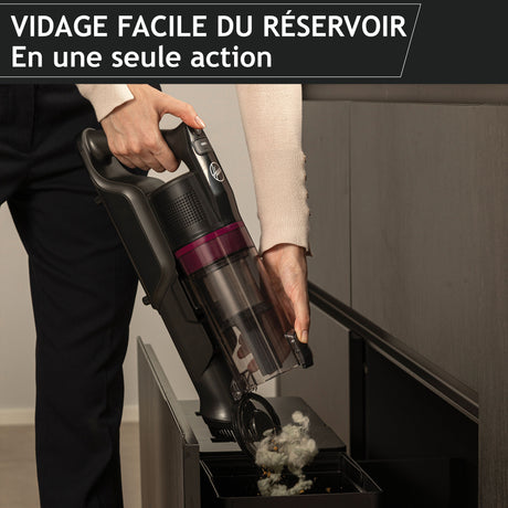 Hoover HF1 Plus Flex - Aspirateur Balai sans Fil avec Tube Flexible HF1P10HX - Léger & Puissant - Turbo Mode - Brosse Anti-Twist LED