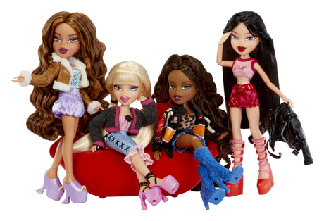 Bratz Goin' Out Poupée - Jade - 1 Poupée Mannequin a Collectionner - Une Tenue, Un Sac a Main, Une Paire de Lunettes Soleil - 6 ans