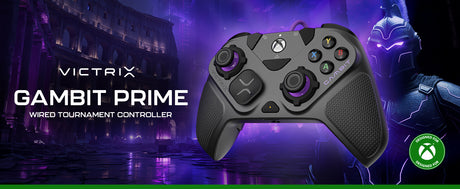 Manette de tournoi Turtle Beach Victrix Gambit Prime - Filaire, Programmable, Xbox