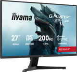 Ecran PC Gamer - IIYAMA - 27 - WQHD - 200Hz - Dalle Fast IPS - 0.5ms - G-Master Red Eagle G2771QS-B1