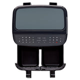 Friteuse a Air Chaud - MEDION - P20 XXL Twin - 2600 W - 2 paniers - 9 programmes - Noir