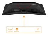 Ecran PC Gamer incurvé - AOC - 24'' - FHD - 180Hz - Dalle VA - 0,5ms - C24G42E