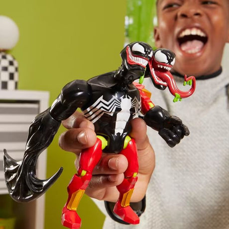 MixMashers Venom Deluxe, figurine 12 cm personnalisable a mélanger et combiner avec accessoires, Marvel, des 4 ans