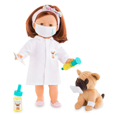 Accessoires poupée - COROLLE - Kit de Jeu Vétérinaire - Pour poupée 36 cm - 6 accessoires - Des 4 ans