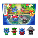 Figurines Lilo et Stitch, Little People, Coffret Disney 4 figurines, JFC77, Des 3 ans