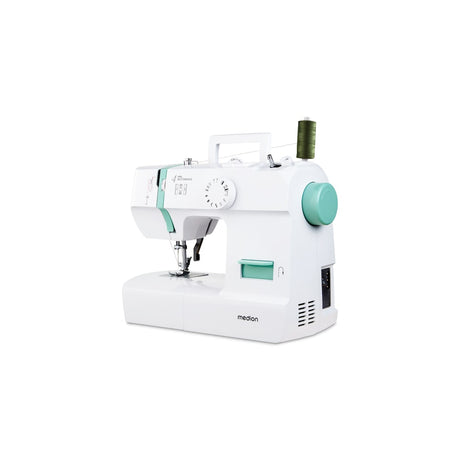 Machine a Coudre - MEDION - SM 70 - 71W - 12 Points - 700 tr/min – LED - Turquoise