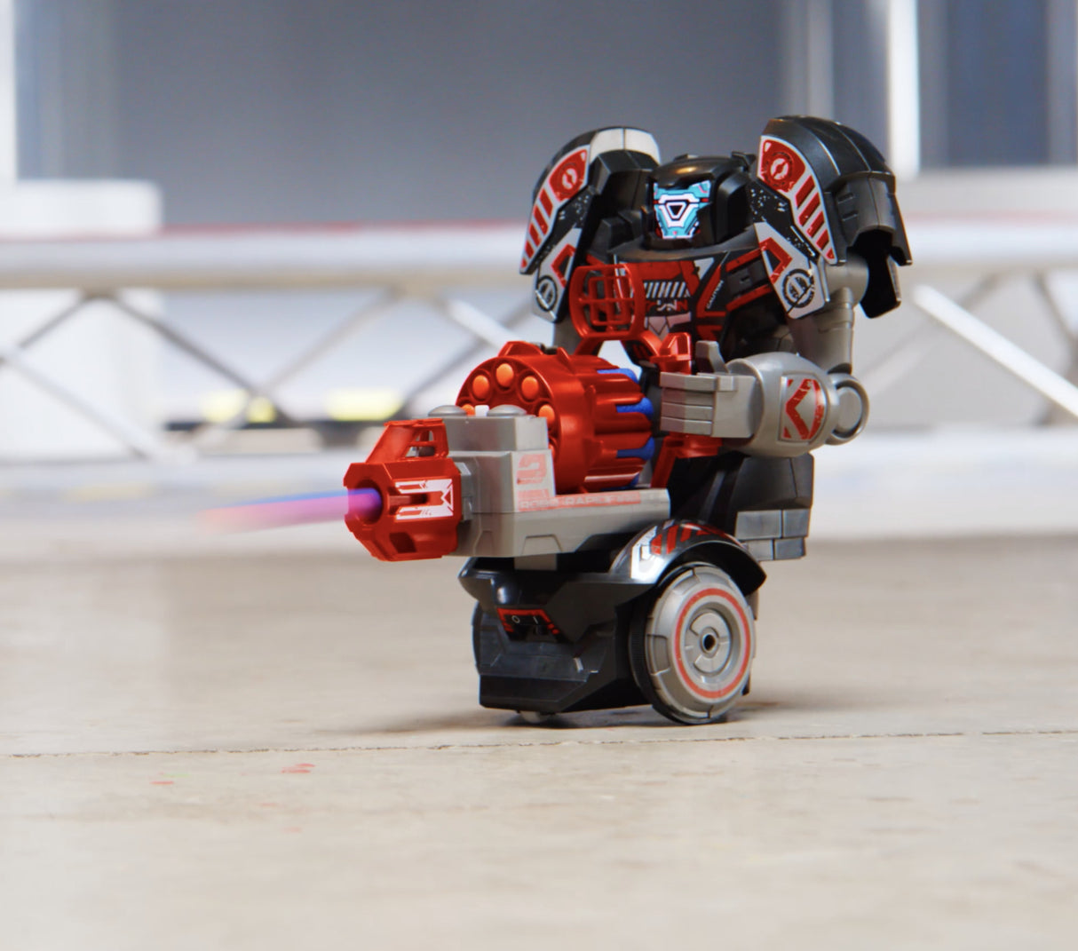 Robot radiocommandé - YCOO - RAPIDFIRE - 19 cm - 15 actions programmables - Des 5 ans
