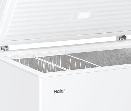 Congélateur coffre - HAIER - Series 5 HCE301E - Classe E - 300 L -  89,5 x 111 x 62 cm - Blanc